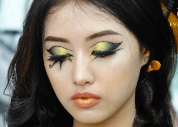 makeup vẽ trên mặt