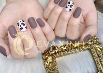 mẫu nail nhẹ nhàng đi học