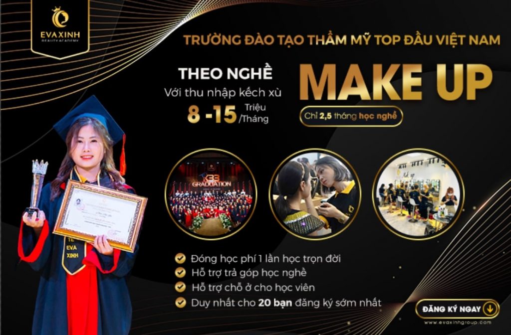 khóa học trang điểm cá nhân